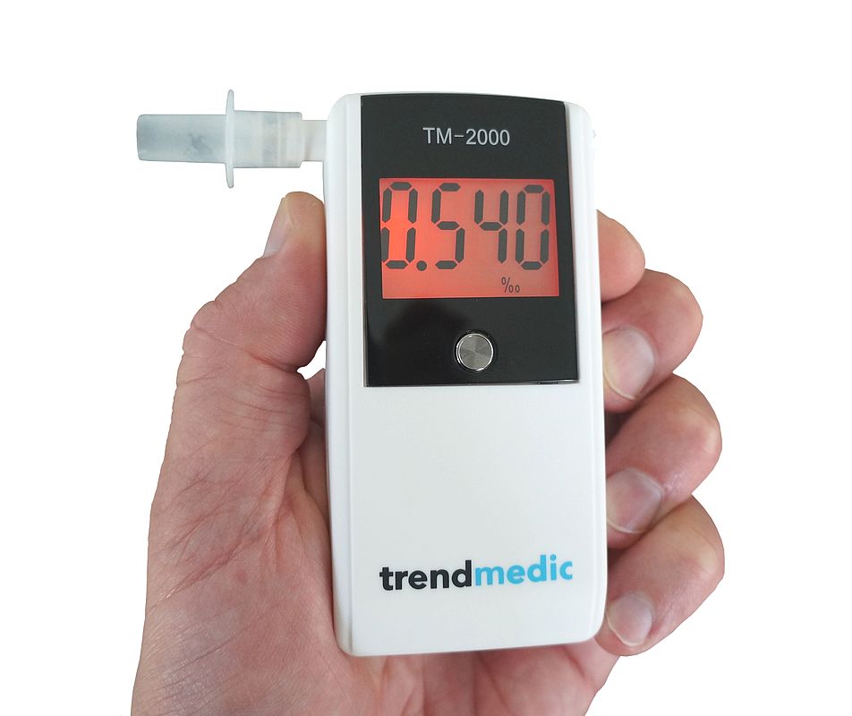 Alkoholtester Trendmedic TM-2000-Healthcare  medizinische Therapie- und  Messgeräte für zuhause online kaufen bei Trendmedic
