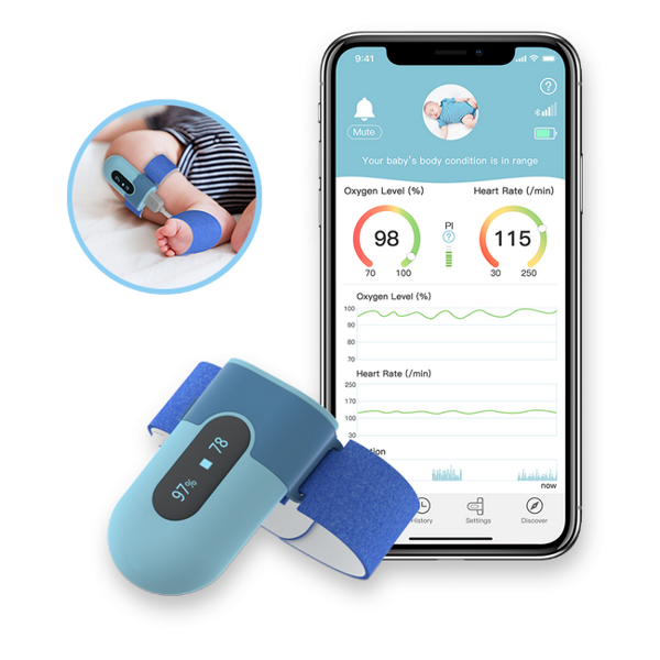 Bild von Baby Ring™ - Puls-Oximeter/Monitor für Babys/Kleinkinder