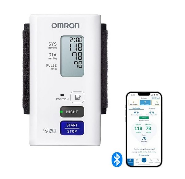 Omron Nighview Handgelenk-Blutdruckmessgeraet